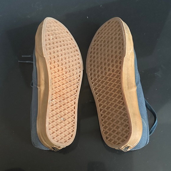 Vans Navy Canvas Lace-Up Shoes - Picture 4 of 4